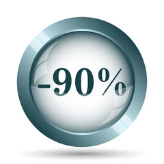 Poster - 90 percent discount icon