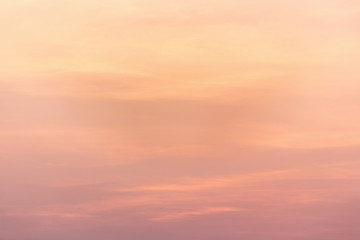colorful dramatic sky with cloud at sunset.sky with sun background.