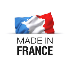 Wall Mural - Made in France - Label