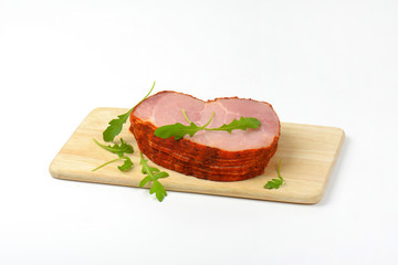 Sticker - sliced smoked pork