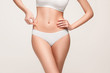 © master1305 - Young, slim, healthy and beautiful woman in white lingerie