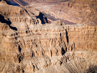 Sticker - Helicopter flying over Grand Canyon West Rim - Arizona, USA