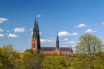 Sticker - Uppsala Cathedral, Sweden