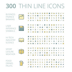 Wall Mural - Icons for business, technology, industrial, food and drinks