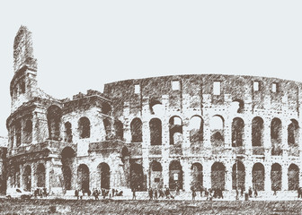 Wall Mural - Roman Colosseum