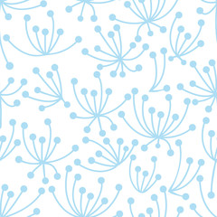 Naklejka na meble Pattern of inflorescences