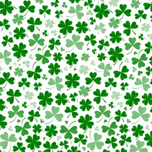 Background Of Petals Of Green Clover