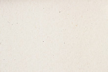 Texture Of Old Organic Light Cream Paper, Background For Design With Copy Space Text Or Image. Recyclable Material, Has Small Inclusions Of Cellulose