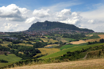 Sticker - San Marino Republic, Rocca della Guaita, Italy