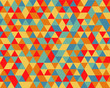triangle color pattern