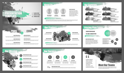 Wall Mural - elements for and presentation templates.