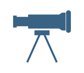 Sticker - spyglass icon