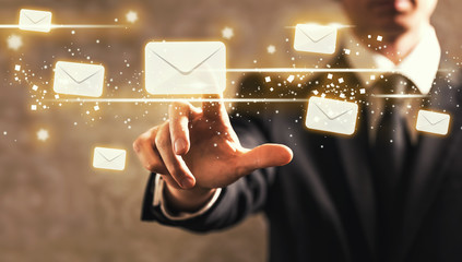 Emails with businessman