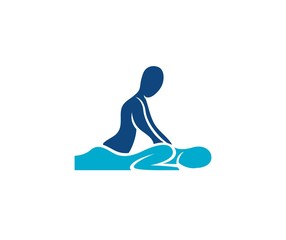 Sticker - Massage logo