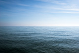 Fototapeta  - Calm sea and blue sky background, Greece