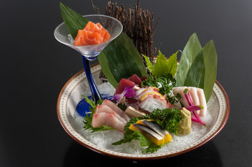 Wall Mural - sashimi platter