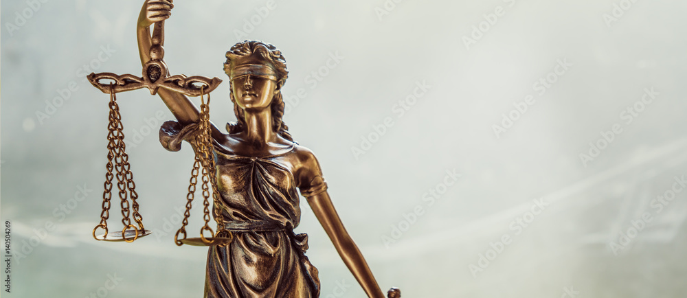 Produktbild von Justitia Statue,Kunstharz Figur Dekoration,Waage Der Gerechtigkeit Skulptur | Für Sammler Bücherregal Fensterbank Schminktisch Nachttisch