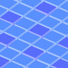 Wall Mural - Vector background. Vector Illustration of abstract squares. Background design for poster, flyer, cover, brochure.