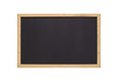 © macondos - chalkboard with wooden frame on white