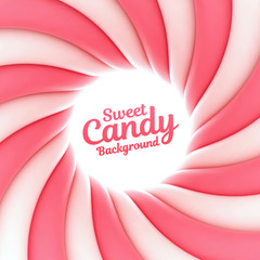 Wall Mural - Sweet candy background with place for your content