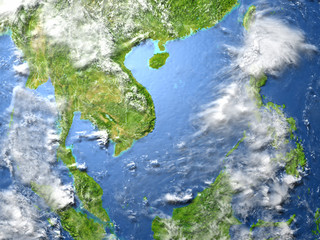  Indochina on planet Earth
