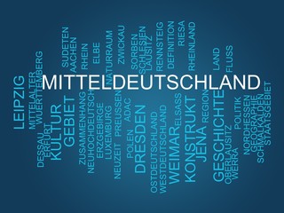 Canvas Print - Mitteldeutschland