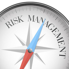 Wall Mural - compass risk management