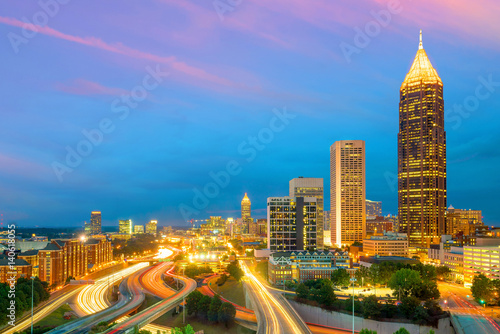 Zdjęcie XXL Skyline miasta Atlanta