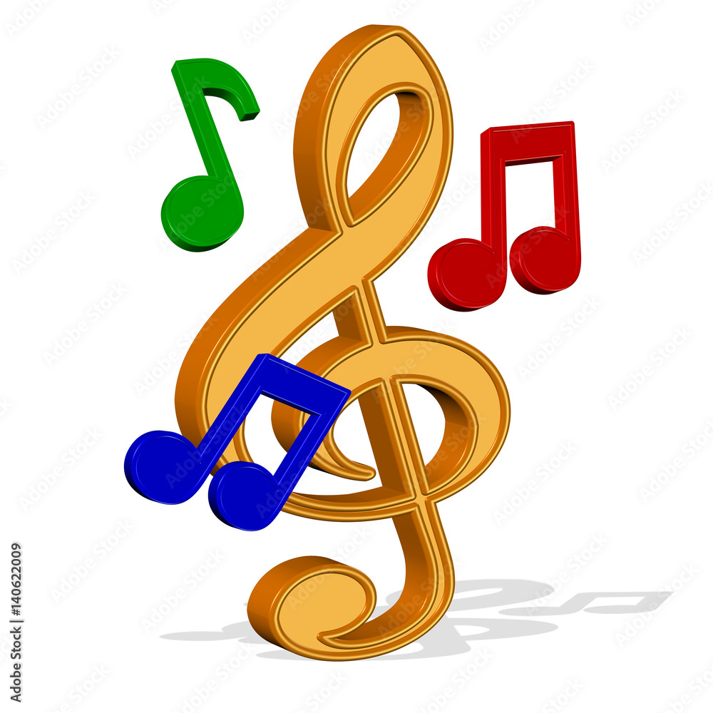 Musiknoten Musikzeichen Musik Stock Gamesageddon