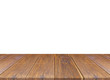 © Thanakorn Thaneevej - Wood table isolated on white background