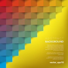 Wall Mural - Abstract vector background. Colorful geometric background. Use for wallpaper, template, brochure design. Vector illustration. Eps10.