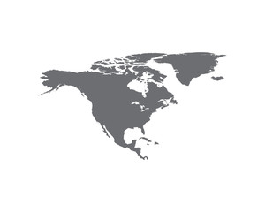 north america map
