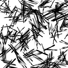 Leinwandbilder - Abstract art to use as geometric patterns, backgrounds, textures. Random irregular shapes . Disarrayed, chaotic abstract backdrop.