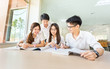 © kunchainub - group of asian student happy in study in classroom