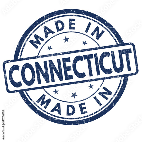 Made in Connecticut sign or stamp Vecteur Stock Adobe Stock