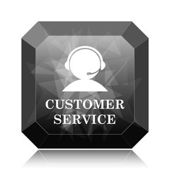 Poster - Customer service icon