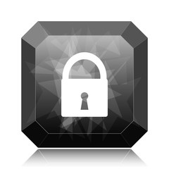 Canvas Print - Lock icon