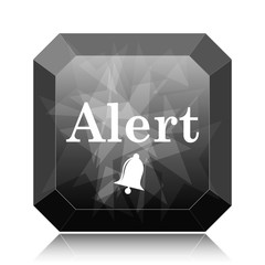 Canvas Print - Alert icon