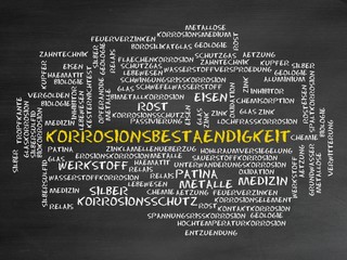 Sticker - Korrosionsbeständigkeit