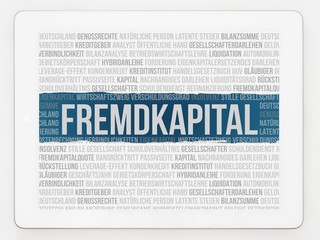 Canvas Print - Fremdkapital