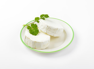 Canvas Print - Soft ripened white cheese