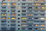 Apartment building.