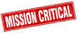 mission critical square stamp