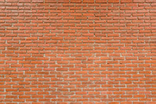 Orange Brick Wall Pattern Background