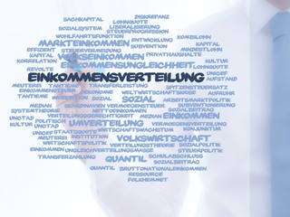 Wall Mural - Einkommensverteilung