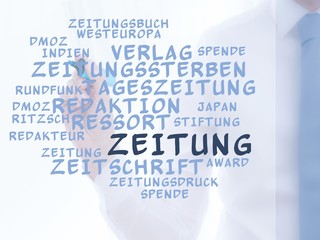 Wall Mural - Zeitung