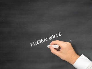 Poster - Freier Wille