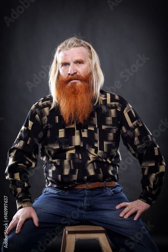 Man With A Red Beard Buy This Stock Photo And Explore Similar