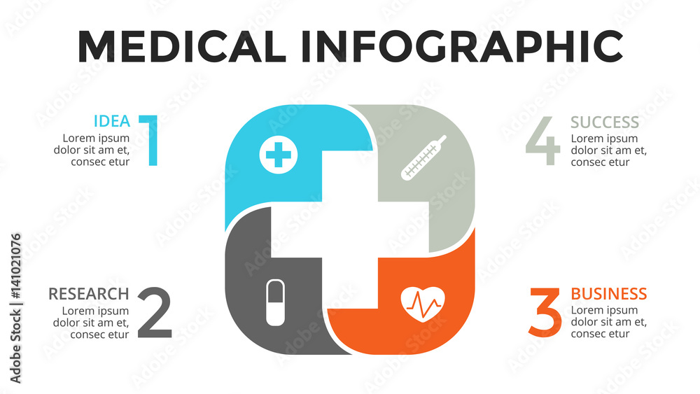 Vector plus infographic, medical diagram, healthcare graph, hospital ...