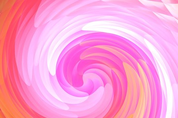 Wall Mural - Abstract pink and orange whirlpool pattern background.